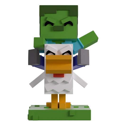 Minecraft Vinyl Figure Chicken Jockey 12 cm 0810190434291