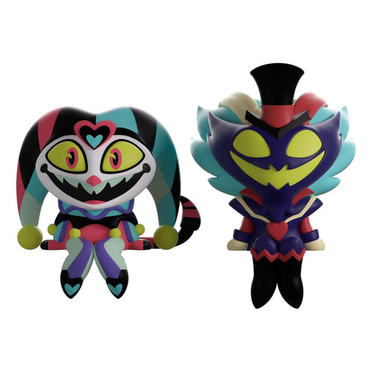 Helluva Boss Vinyl Figures Fizz & Ozzie Monitor Buddiez              0810190435007