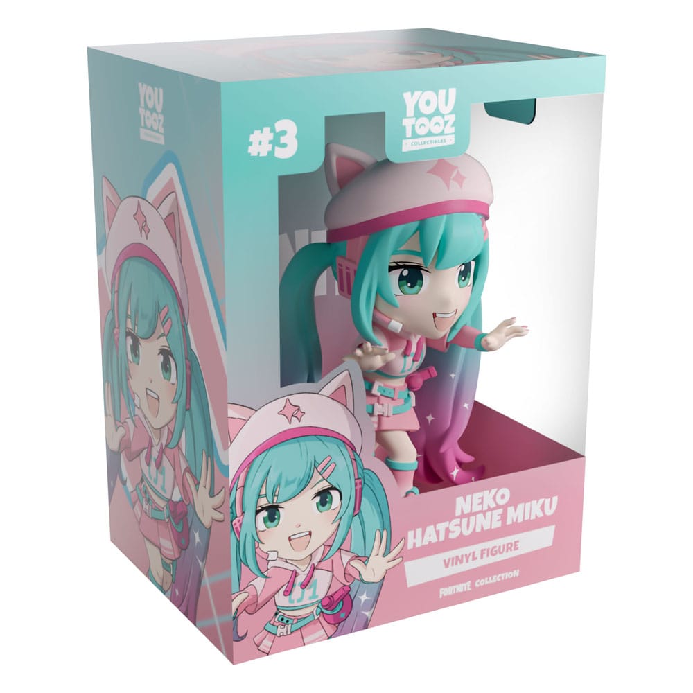 Fortnite x Miku Vinyl Figure Neko Hatsune Miku 12 cm               0810190435083