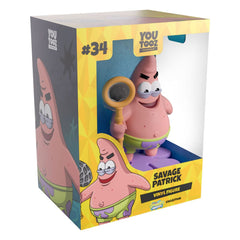 SpongeBob SquarePants Vinyl Figure Savage Patrick 11 cm   0810190435267
