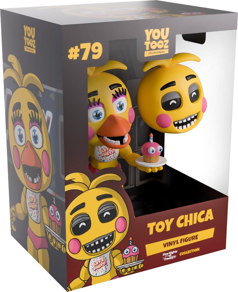 Five Nights at Freddy's Vinyl Figure Toy Chica12 cm   0810190435380