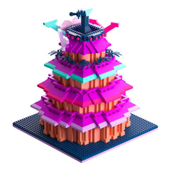 Hazbin Hotel brickset V Tower 20 cm     0810190436134