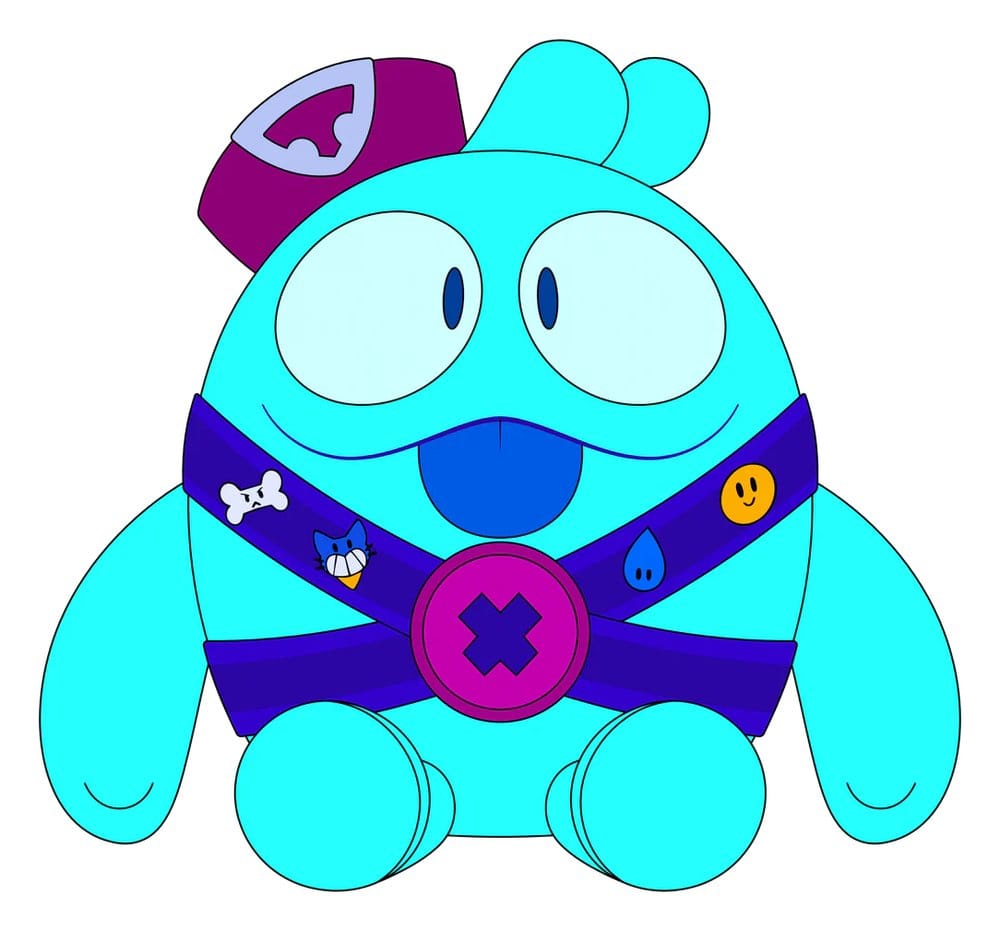 Brawl Stars Plüschfigur Squeak 22 cmBrawl Stars Plush Figure Squeak 22 cmBrawl Stars peluche Squeak 22 cmBrawl Stars Peluche Squeak 22 cm 0810190438176