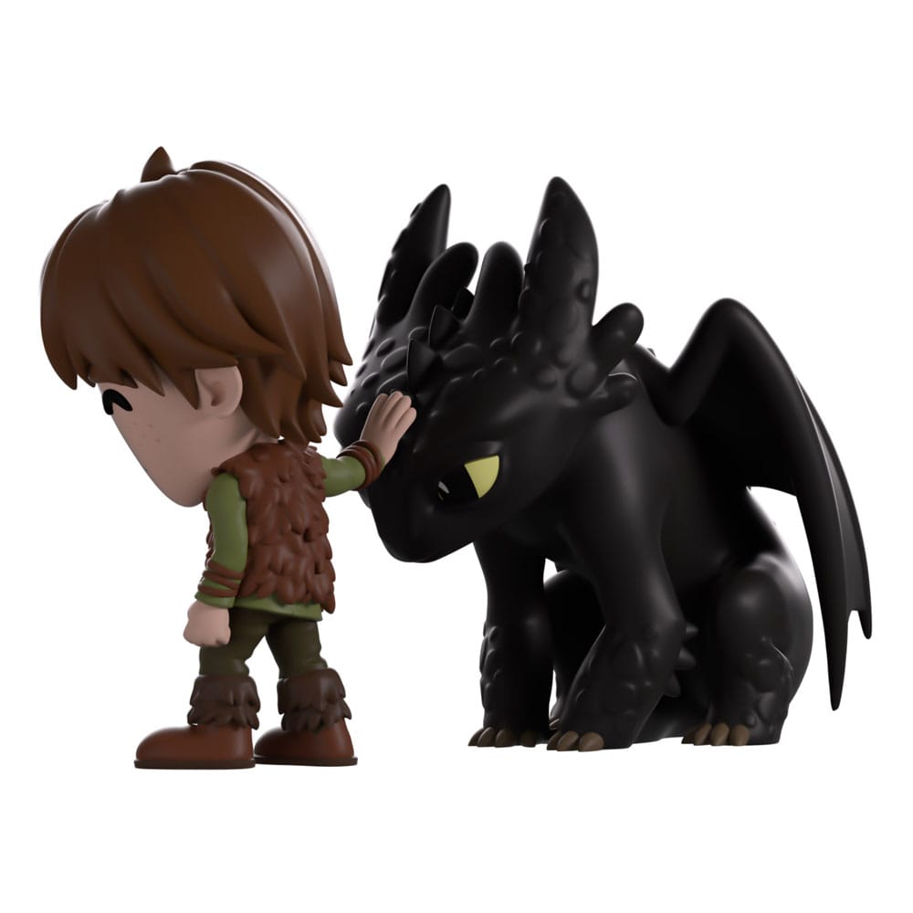 How to Train Your Dragon Vinyl Figure Meeting Toothless 11 cm      0810190439838