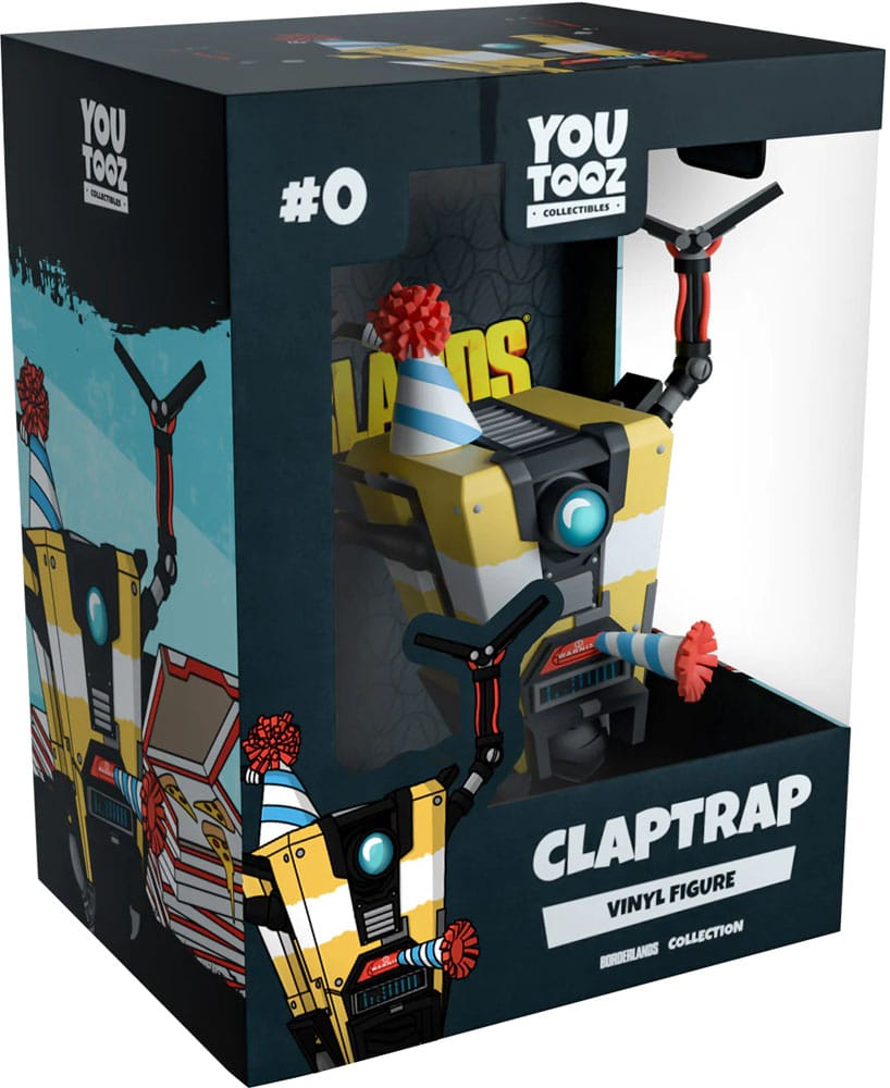 Borderlands Vinyl Figure Claptrap 12 cm 0810122542957