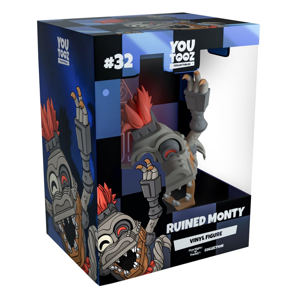 Five Nights at Freddy's Vinyl Figure Ruined Monty 11 cm 0810122549871
