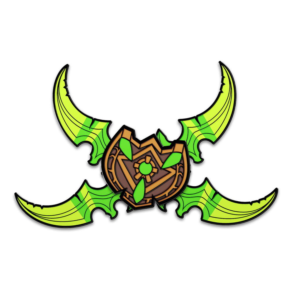 World Of Warcraft Pin Illidian Stormrage's Warglaives 5 cm            0810163652547