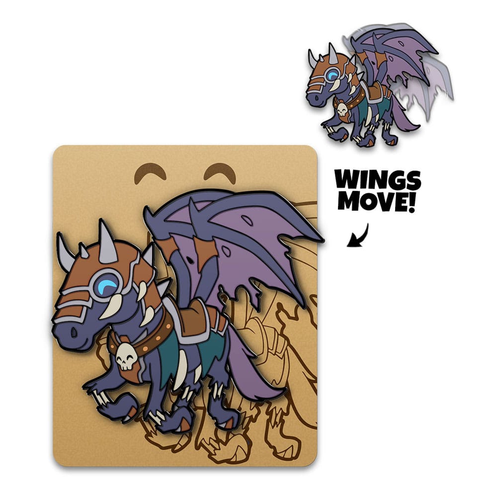 World Of Warcraft Pin Invincible 5 cm            0810163652561