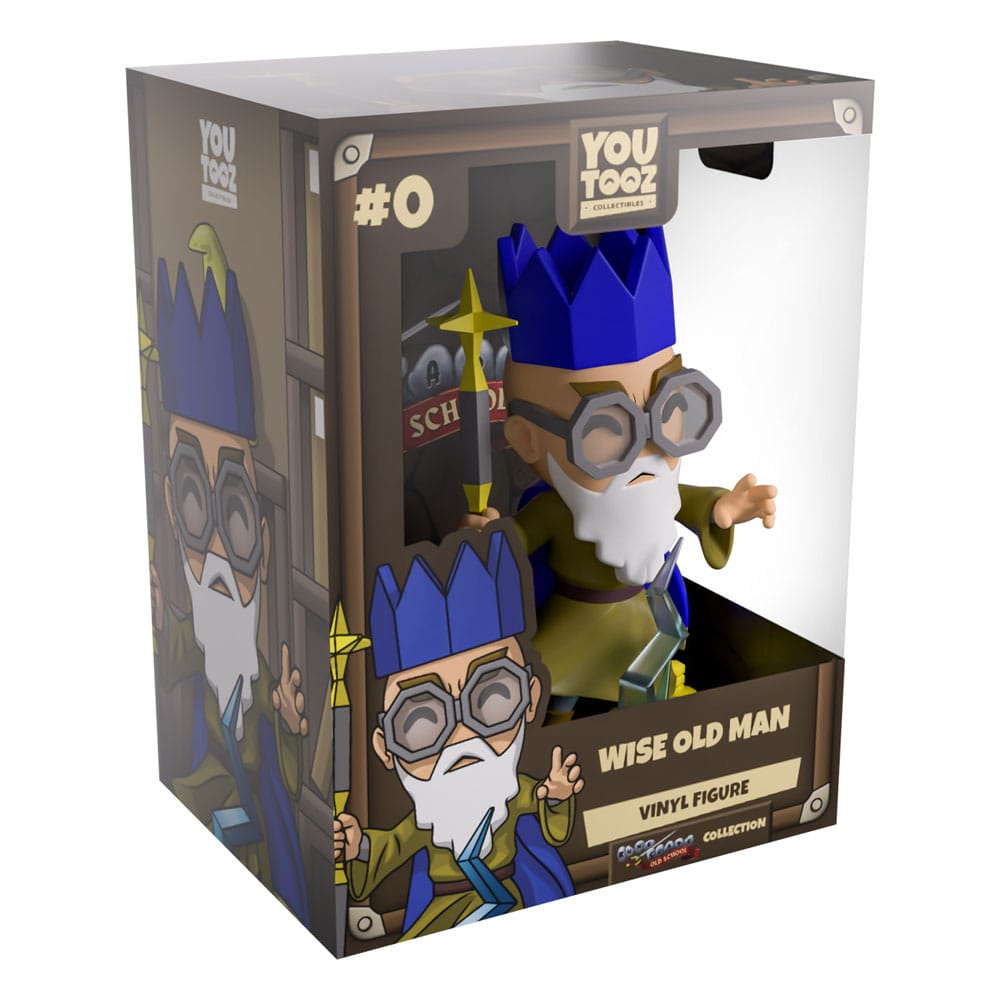 Old School Runescape Vinyl Figure Wise Old Man 11 cm 0810163654107