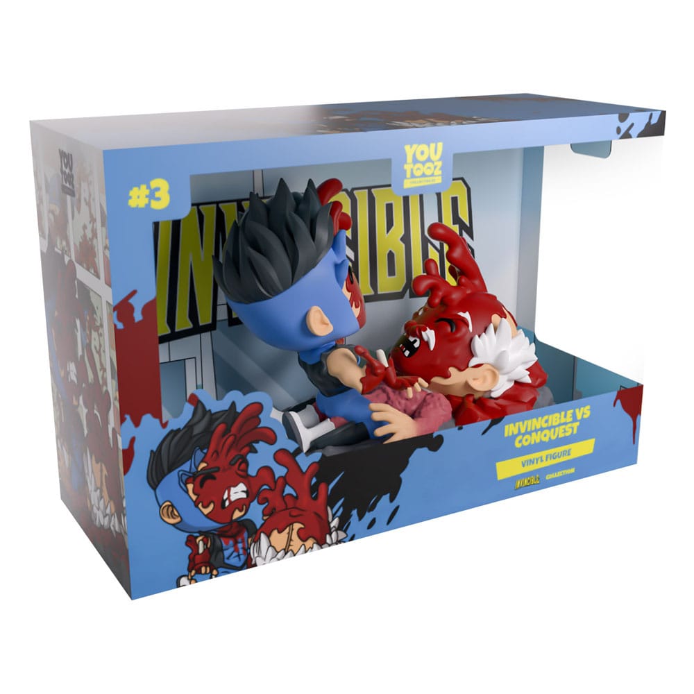 Invincible Vinyl Figure Invincible vs. Conquest 12 cm 0810163654732
