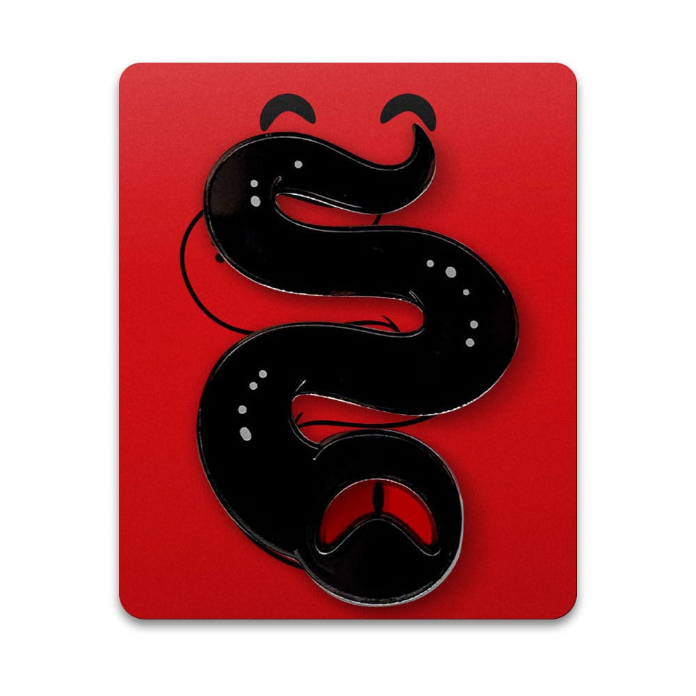 Cult of The Lamb Pin Badge Snake 5 cm 0810163657474