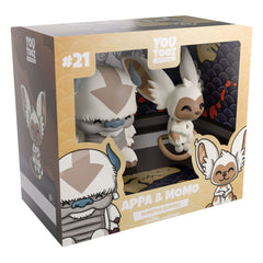Avatar: The Last Airbender Vinyl Figures Appa and Momo Monitor Buddiez 5 cm 0810163657603