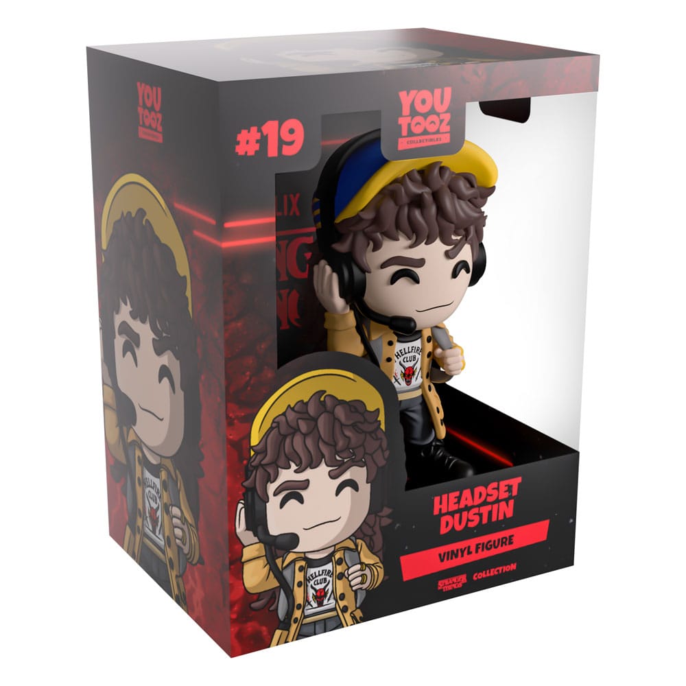 Stranger Things Vinyl Figure Headset Dustin 13 cm   0810163657788