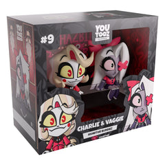 Hazbin Hotel Vinyl Figures Charlie & Vaggie Monitor Buddiez 0810163658013