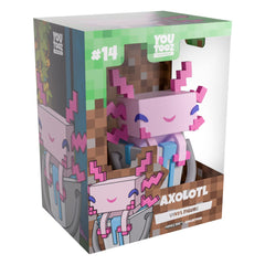 Minecraft Vinyl Figure Axolotl 10 cm 0810163659393