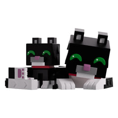 Minecraft Vinyl Figure Tuxedo Cat 6 cm 0810163659409