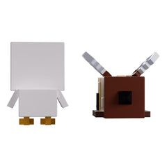 Minecraft Vinyl Figures Bee and Chicken Monitor Buddiez 0810163659720