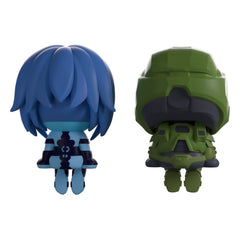 Halo Vinyl Figures The Master Chief & Cortana Monitor Buddiez     0810163659942