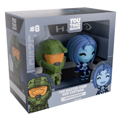 Halo Vinyl Figures The Master Chief & Cortana Monitor Buddiez     0810163659942