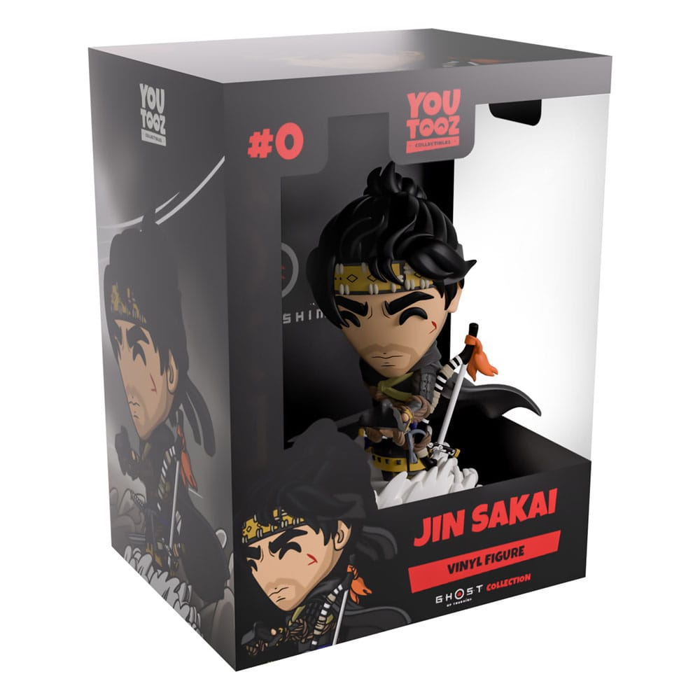 Ghost of Tsushima Vinyl Figure Jin Sakai 12 cm      0810163659959