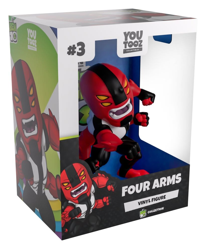 Ben 10 Vinyl Figure Four Arms 11 cm 0810235673036