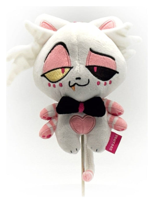 Hazbin Hotel Schlüsselanhänger Plüsch Angel Dust Kitty 13 cmHazbin Hotel Keychain Plush Angel Dust Kitty 13 cmHazbin Hotel Porte-clés peluche Angel Dust Kitty 13 cmHazbin Hotel Llavero Peluche Angel Dust Kitty 13 cm 0810208712069