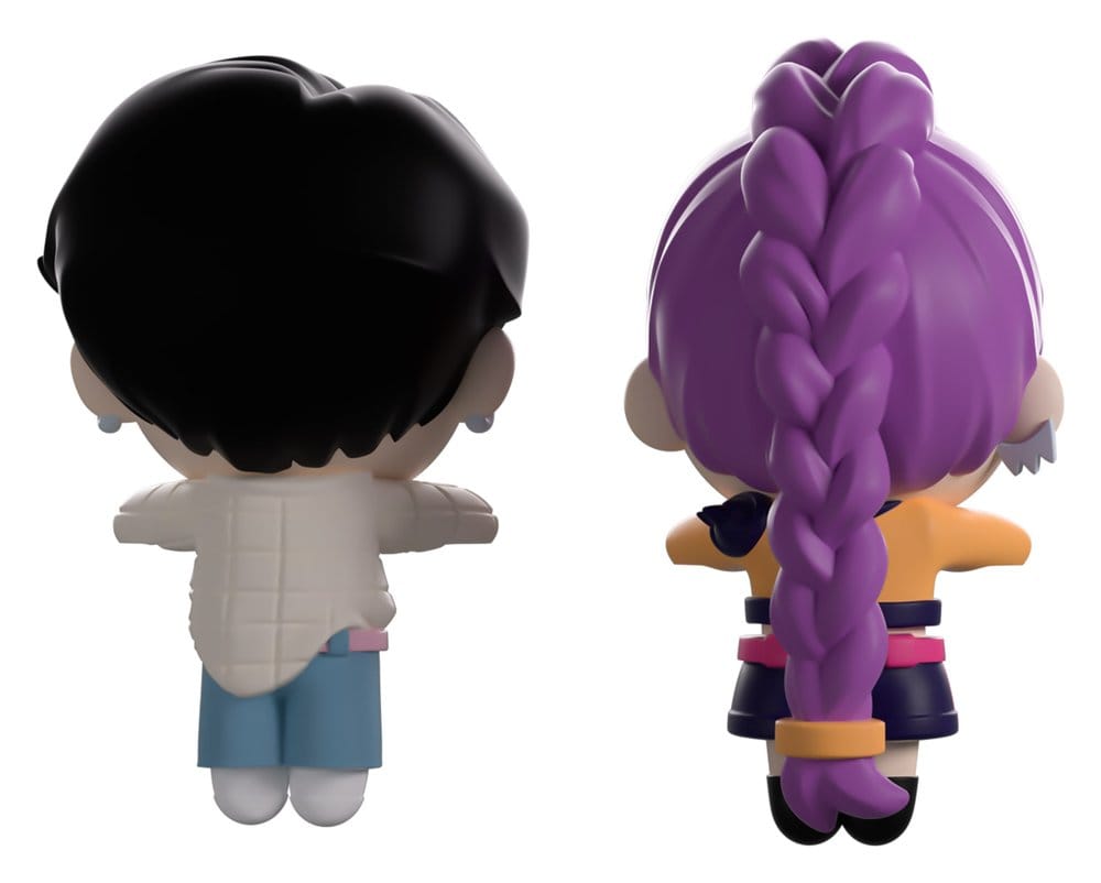 KPop Demon Hunters Vinyl Figures Jinu & Rumi Monitor Buddiez 6 cm 0810208712878