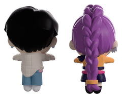 KPop Demon Hunters Vinyl Figures Jinu & Rumi Monitor Buddiez 6 cm 0810208712878