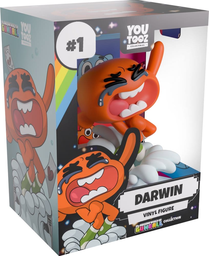 The Amazing World of Gumball Vinyl Figure Darwin 11 cm          0810208713615