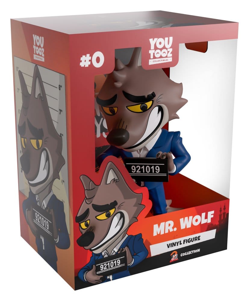 Bad Guys 2 Vinyl Figure Mr. Wolf 13 cm           0810208715411