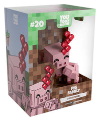Minecraft Vinyl Figure Pig Family 8 cm        0810208715428