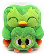 Duolingo Plush Figure Study Buddy Duo 22 cm 0810208716081