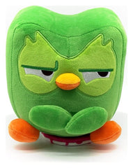 Duolingo Plush Figure No Streak Duo Shoulder Rider 15 cm 0810208716098