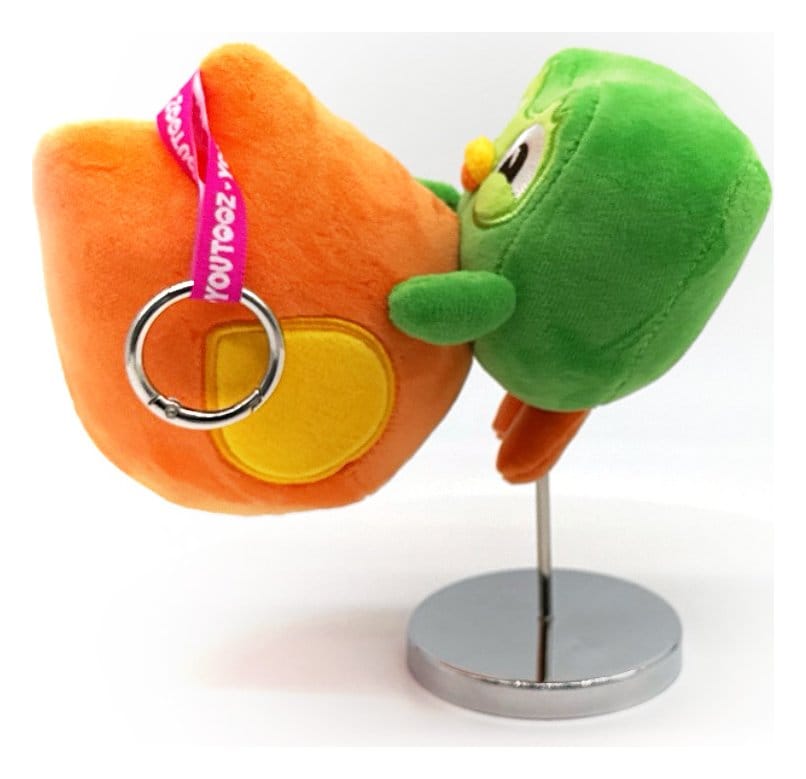 Duolingo Plush Keychain Streak Flame Duo 13 cm 0810208716111