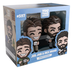 Scott the Woz Vinyl Figures Jeb Jab & Rex Mohs Monitor Buddiez 6 cm 0810208718528