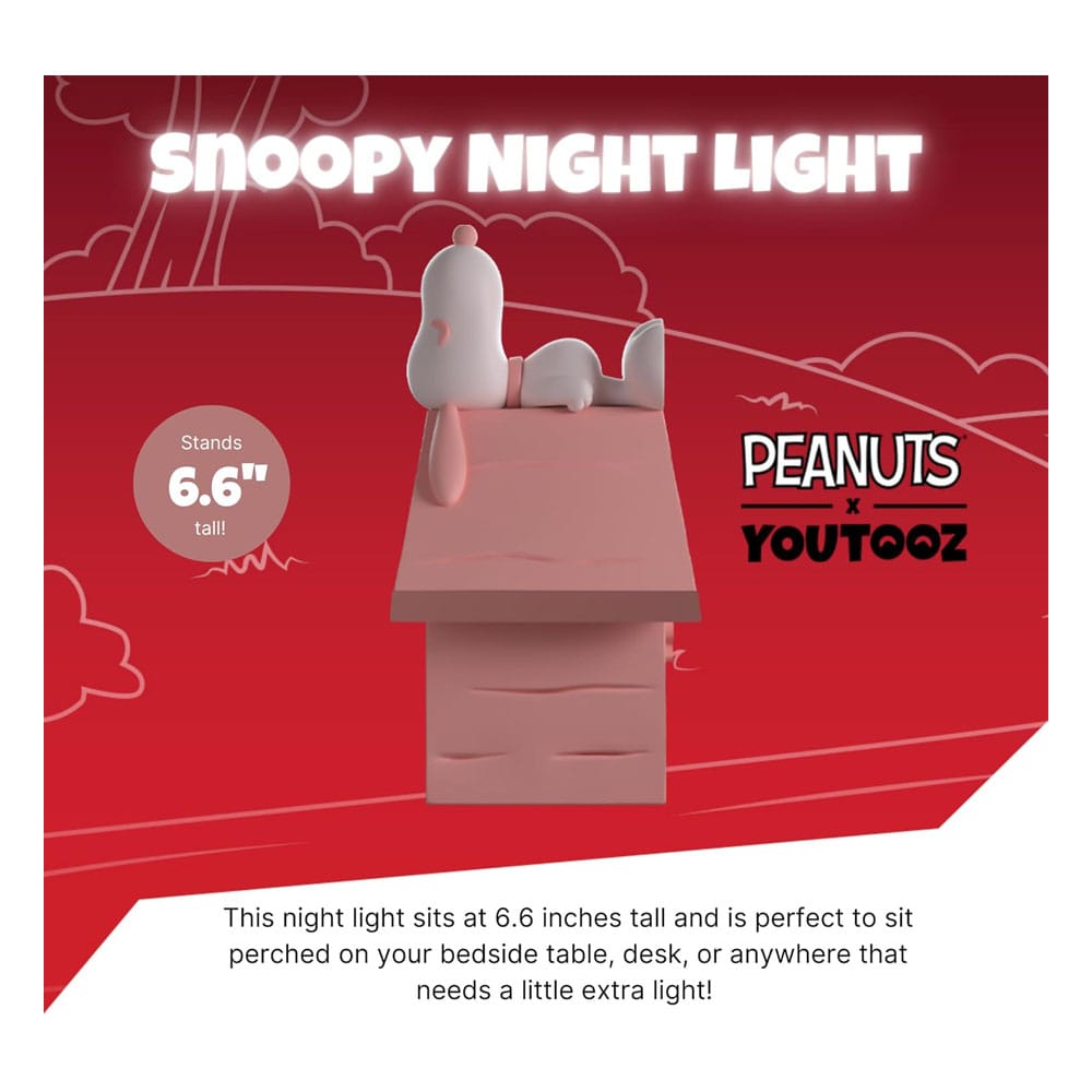 Peanuts Night Light Snoopy 17 cm 0810140784841