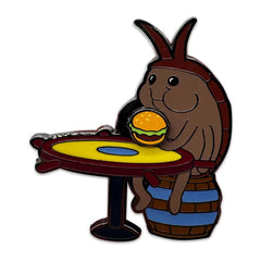 SpongeBob SquarePants Pin Badge Cockroach 5 cm      0810140785787
