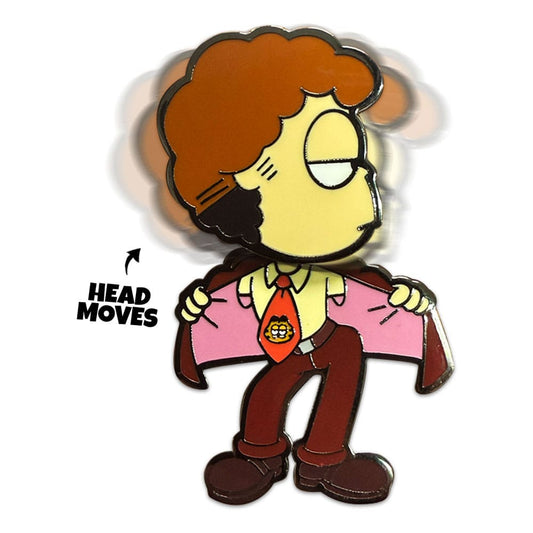 Garfield Pin Badge Disco Fever 5 cm 0810140789488
