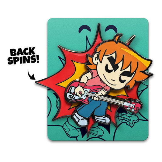Scott Pilgrim Pin Badge Scott Playing Guitar 5 cm 0810140789501