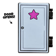 Scott Pilgrim Pin Badge Door Swinging 5 cm 0810140789532