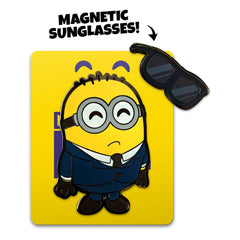 Despicable Me Pin Badge Sunglasses Suit Minion 5 cm 0810140789570
