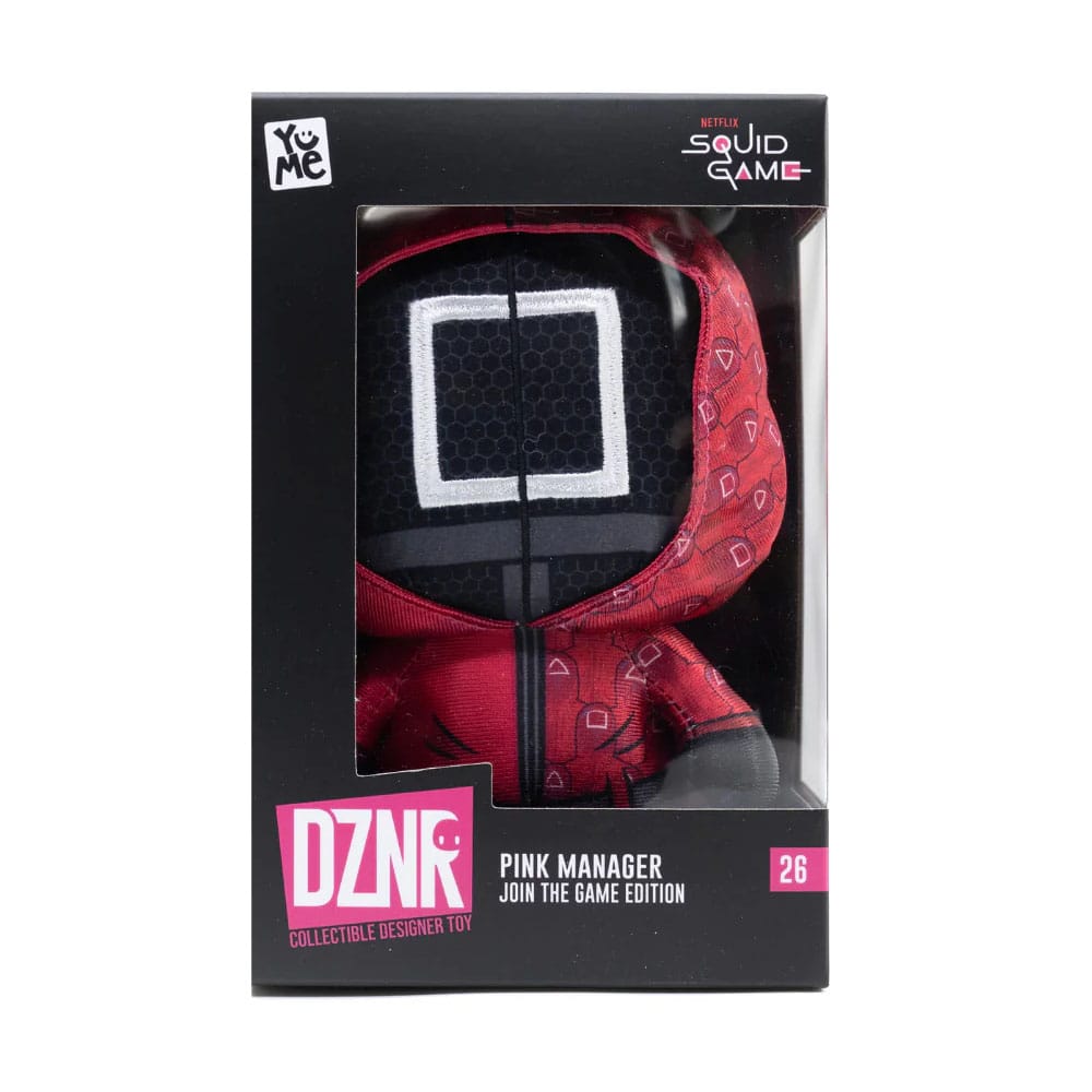 Squid Game DZNR Plush Figure Masked Manager Join the Game Edition 18 cm 4895217502340