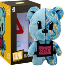 Squid Game DZNR Plush Figure Blue Bear Join the Game Edition 18 cm 4895217502364