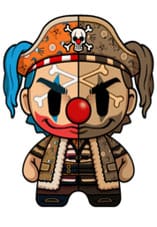 One Piece DZNR Plush Figure Buggy Dead or Alive Edition 18 cm        4895217553243