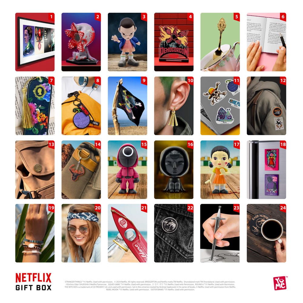 Netflix Gift Box Countdown 4895217553090