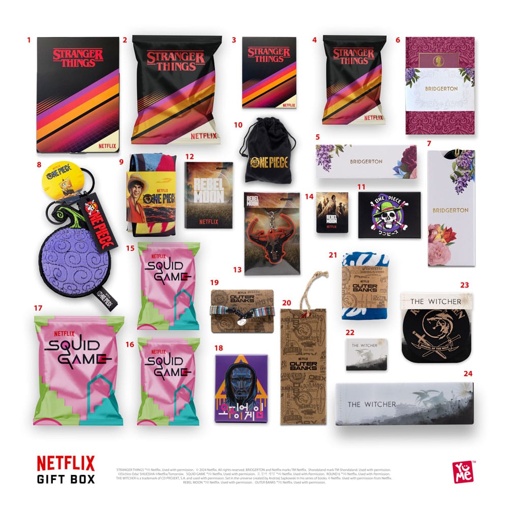 Netflix Gift Box Countdown 4895217553090
