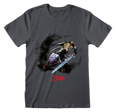 The Legend of Zelda T-Shirt Hyrule Warrior Size S 5056839215417