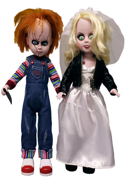 Living Dead Chucky & Tiffany Doll Set 25 cm 0696198942804