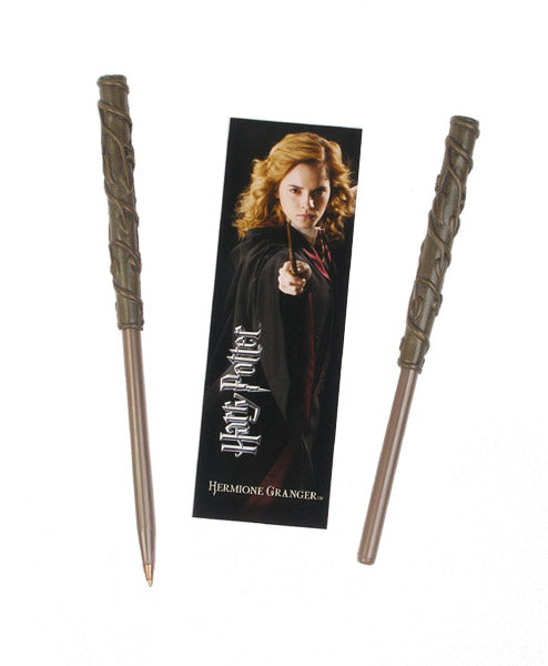 Harry Potter Pen & Bookmark Hermione 0812370015061