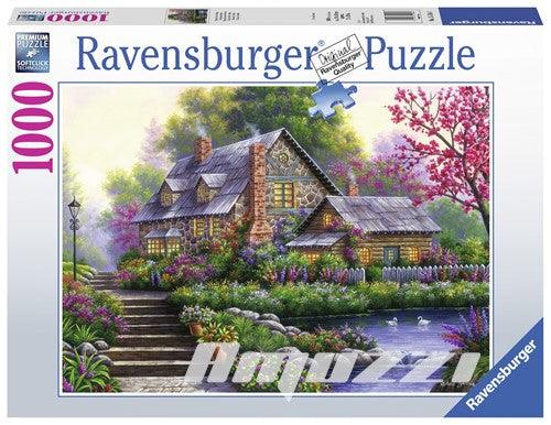 Puzzel Romantische Cottage (1000 Stukjes) 4005556151844